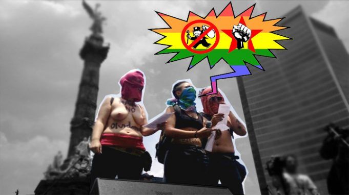 Marchan, también, contra la comercialización del Orgullo Gay