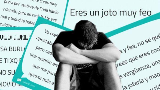 Por mensajes de odio que recibió en Sarahah, chico intenta suicidarse