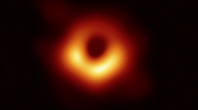 Así luce la primera fotografía de un agujero negro