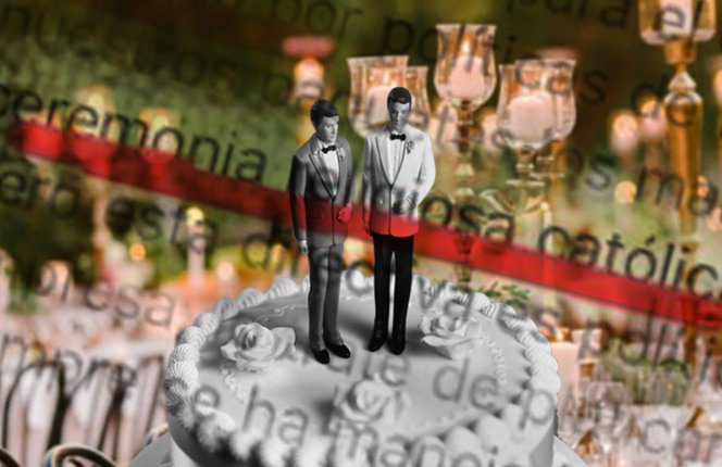 Discrimina, salón de eventos a pareja gay: Les piden casarse por la Iglesia Católica