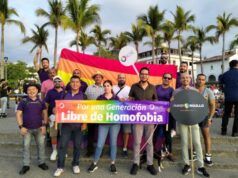 Marchan en contra la homofobia en Puerto Vallarta